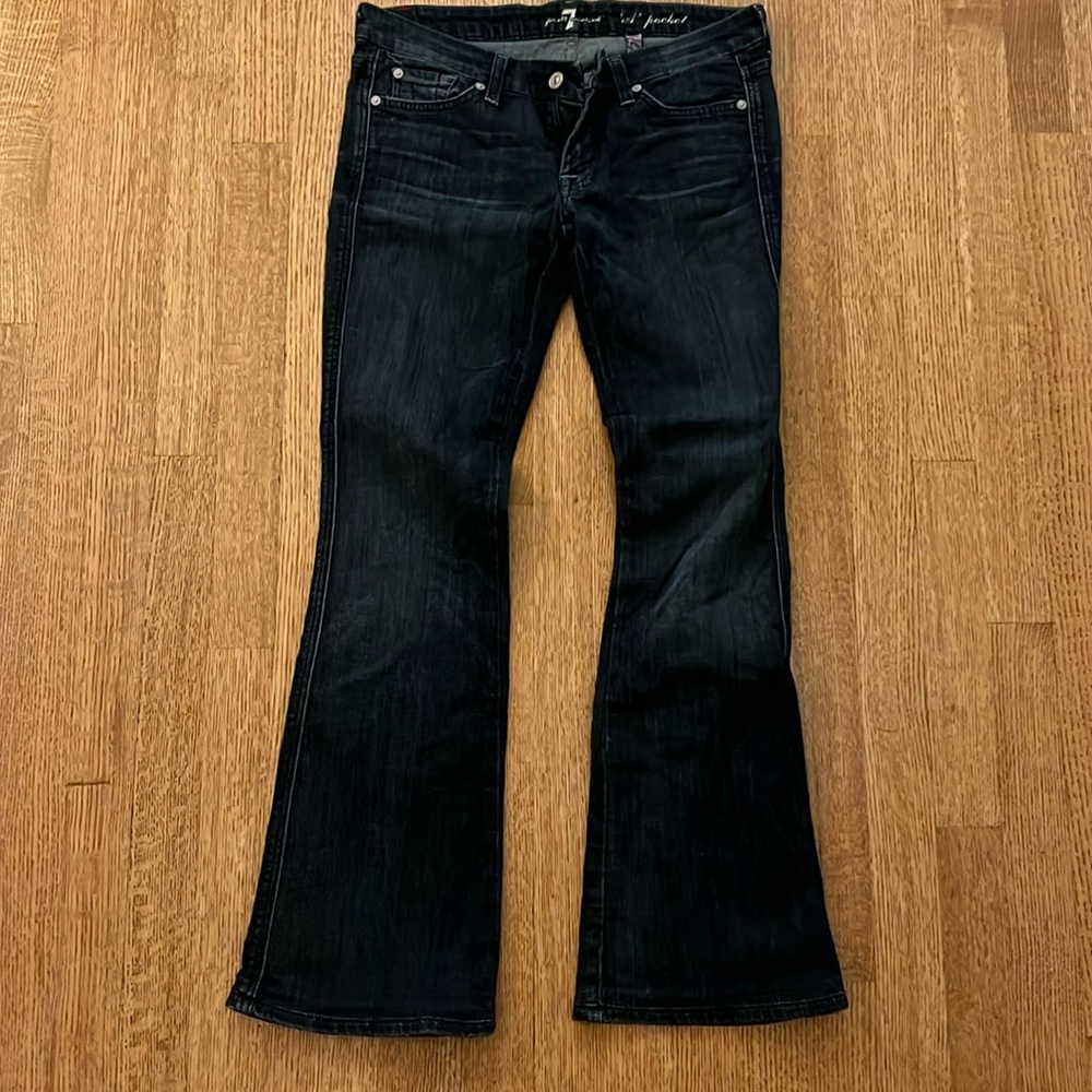 7 for all mankind “The Lexie” petite boot cut jeans